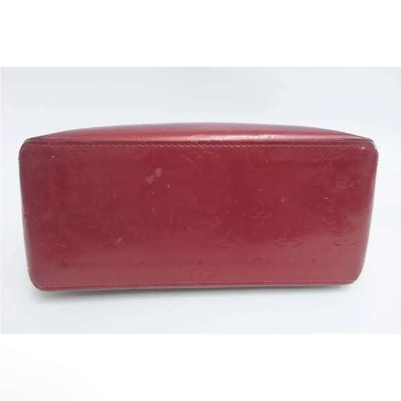 LOUIS VUITTON Reade PM Red Vernis Mini Bag Handbag - Picture 9 of 16